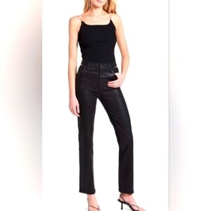 Jonathan Simhkai Amelia coated jeans